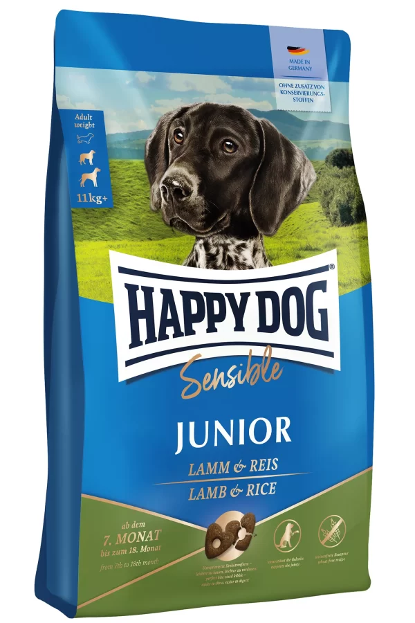 HAPPY DOG JUNIOR Lamb & Rice -JAGNJETINA, 10kg