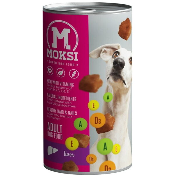 MOKSI KONZERVA ZA PSE – jetra 1240gr