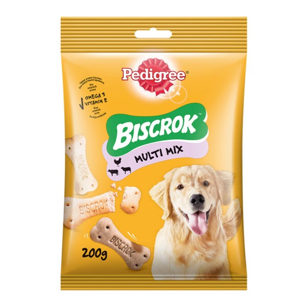 Pedigree Biskvit za pse Biscrok Multi Mix, 200g