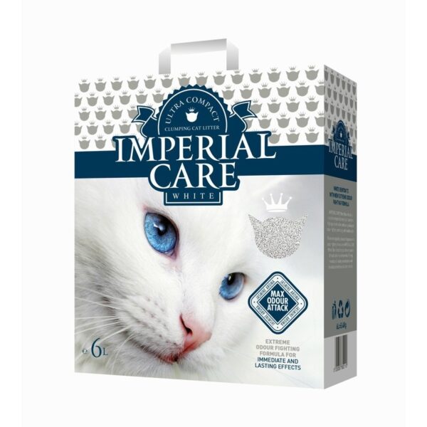 IMPERIAL CARE WHITE MAX ODOUR ATTACK GRUDVAJUĆI POSIP ZA MAČKE SA AROMOM JASMINA 6l