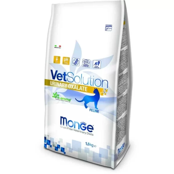Monge VetSolution – veterinarska dijeta za mačke – URINARY OXALATE 1.5kg
