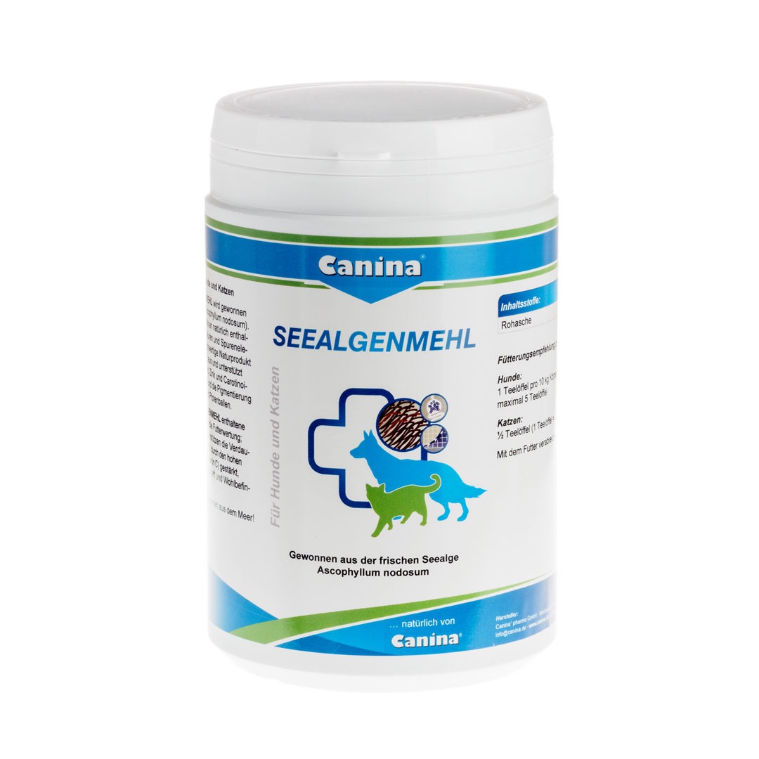 Canina Pharma Seealgen Tabletten 750g - Natuurlijk Voedingssupplement Voor Glanzende Vacht En Gezondheid Bij Honden