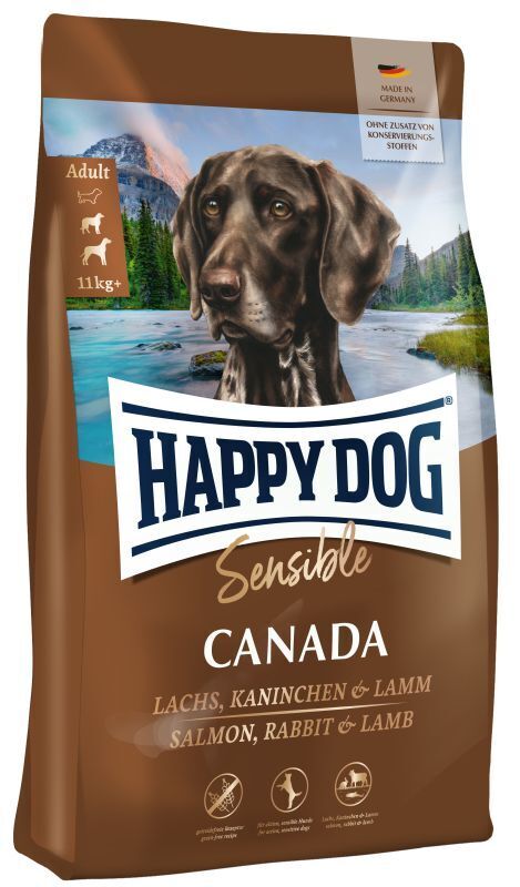 Happy Dog Sensible Canada Salmon, Rabbit & Lamb 11kg Happy Dog Sensible Canada Salmon, Rabbit & Lamb 11kg
