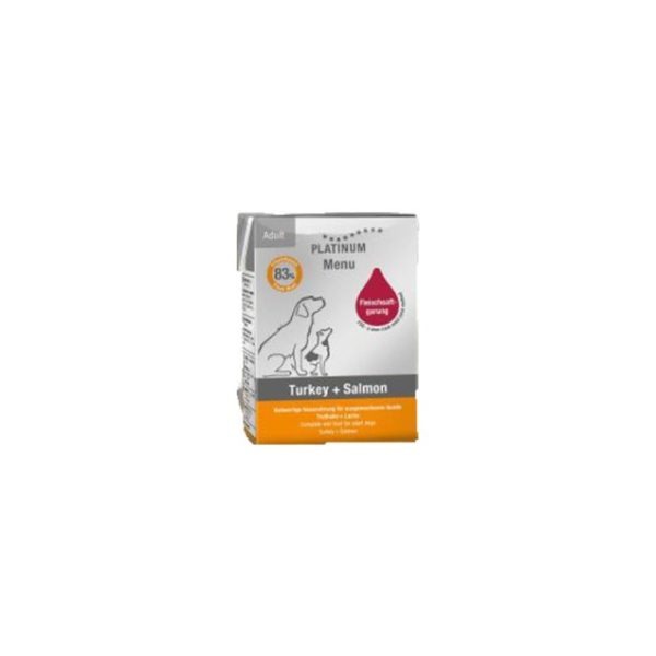 Platinum menu ćuretina i losos 375g