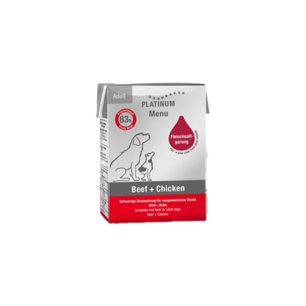 Platinum menu govedina i piletina 375g
