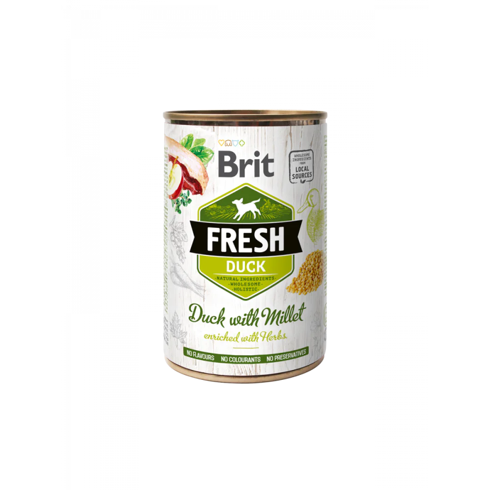 Brit Fresh Duck with Millet 400g Brit Fresh Duck with Millet 400g