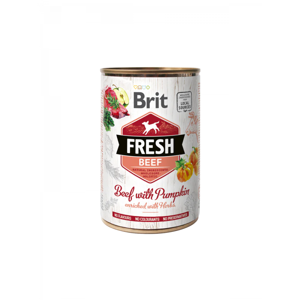 Brit Fresh Beef with Pumpkin 400g Brit Fresh Beef with Pumpkin 400g