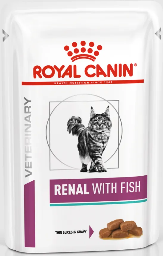 Royal Canin Renal Fish cat sos 85g Royal Canin Renal Fish cat sos 85g