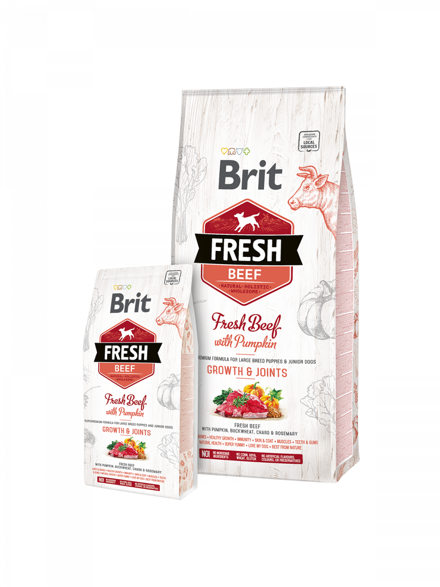Brit Fresh Beef with Pumpkin Puppy Large 12kg Brit Fresh Beef with Pumpkin Puppy Large 12kg