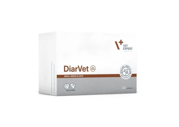 VetExpert DiarVet Small Breed&Cats – 30 kapsula VetExpert DiarVet Small Breed&Cats – 30 kapsula